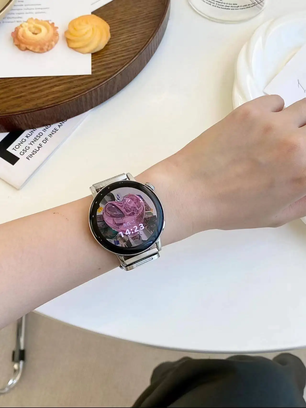 20mm 22mm Stainless Steel Strap for Huawei Watch GT 2/3 Amazfit GTR Samsung Gear S2/3 Galaxy Watch 3 4 Classic 5 Pro Active Band