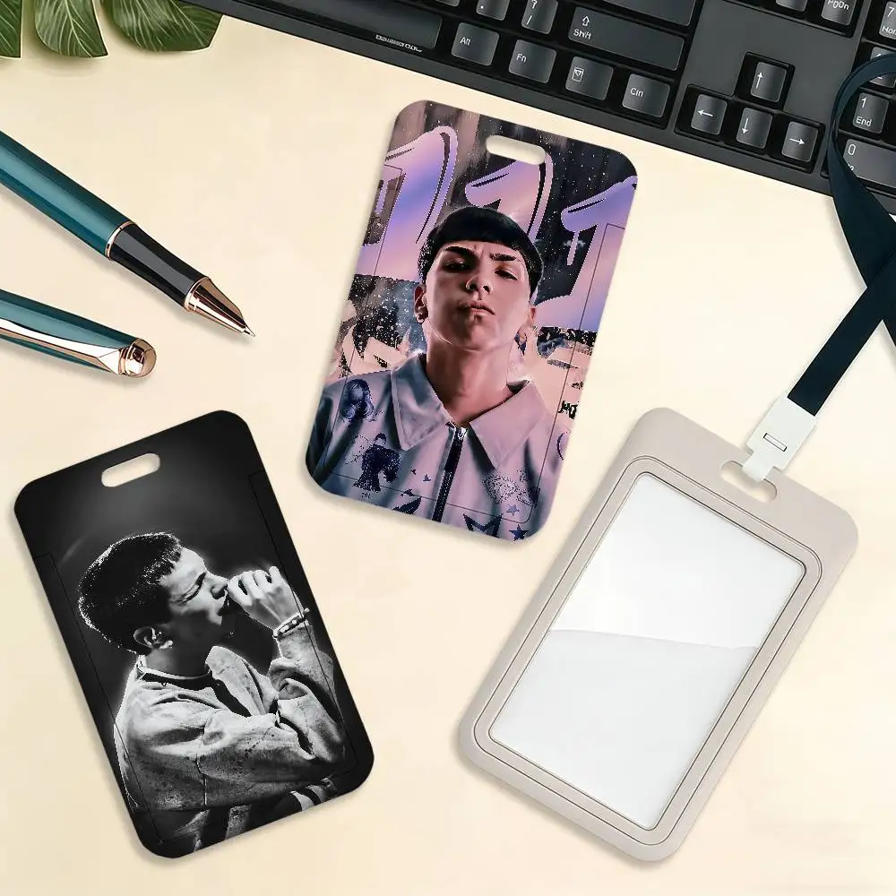 Singer M-Milo J Card Holder Cardcase Bus Subway Work Permit Student Campus Lanyard Neck Straps
