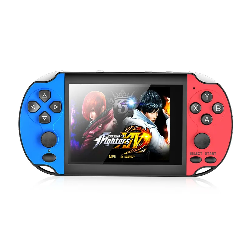 Newest Portable X7s Game console MP5 Video Game 8G Double-rocker Classic Game Retro Mini Handheld Mini 3.5 Inch HD consoles