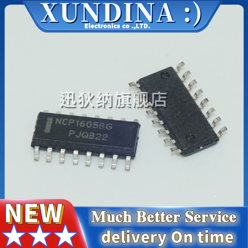 10PCS/LOT NCP16058G NCP1605BDR2G SOP-16 new and original IC