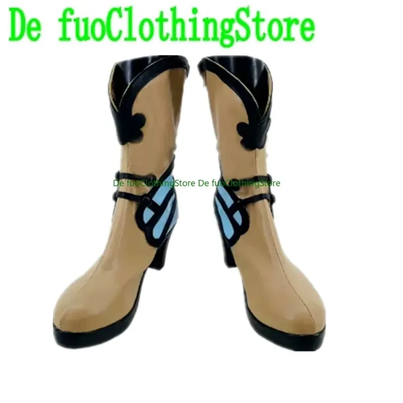 Defuofate grande esperança fada cosplay sapatos botas jogo anime jogo role-playing festa de halloween adereços sapatos botas