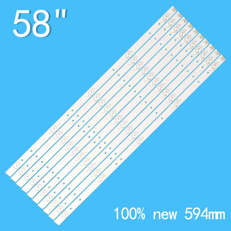 LEDバックライトストリップ (svh580a01_5led_rev06_20150410元帳58ec320a LCD-60UE20A led58k3100a ledn58k220p led58k30oud用)