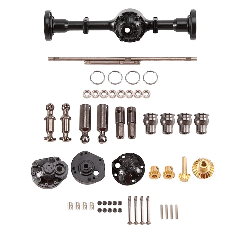 

Средняя мостовая ось, обновленные детали, металлический аксессуар OP для WPL B16 B36, радиоуправляемый автомобиль, сделай сам, пульт дистанционного управления, простота установки, прочный