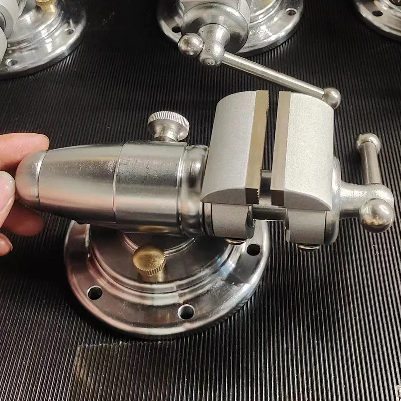 New Domestic 50mm Rotatable Table Vise Small Steel Cannon Clamp for Repairing Glasses Watches Goldware - Adjustable Workbench
