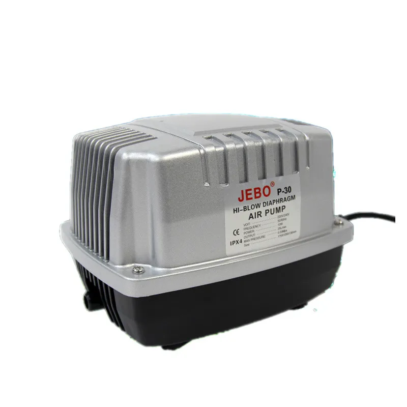 JEBO 10W grande pompa ad aria 220 ~ 240V per acquario con valvola di controllo Splitter d\'aria a 8 vie alta qualità silenziosa P30