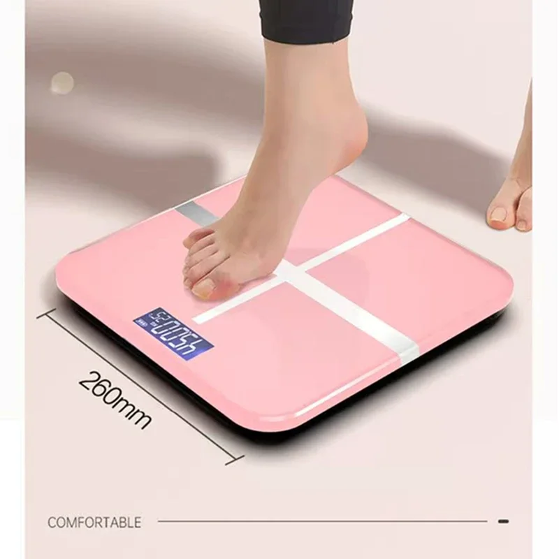 Weight Scale  Loss Weighing Device LED Display Smart Body Weight Scale Precision Electronic Scale for Home Office Adult