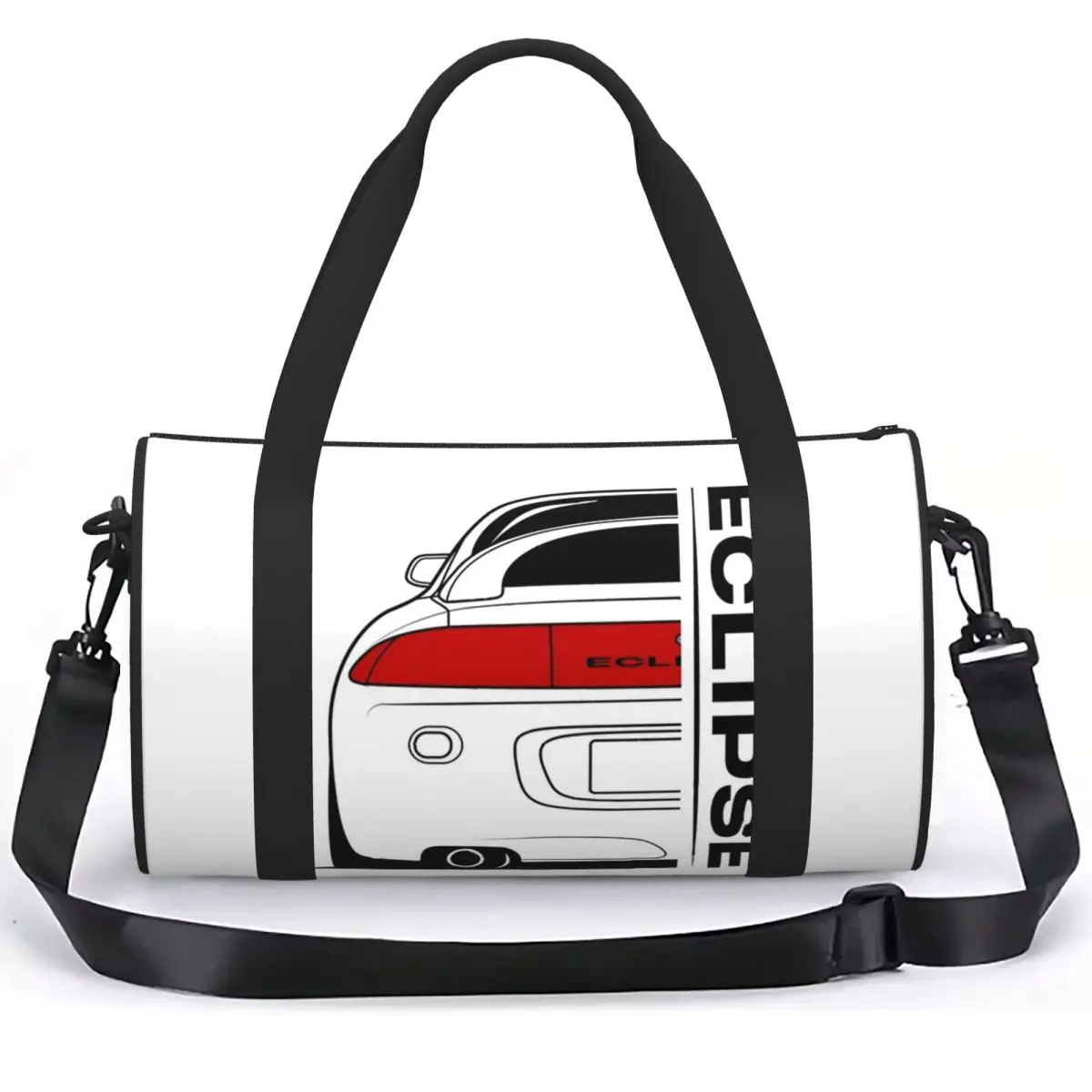Eclipse 2G DSM Red Luggage Bag Large Capacity Duffle Tote Bag Handbags Gym Bags Fitness Bag for Boys Girls