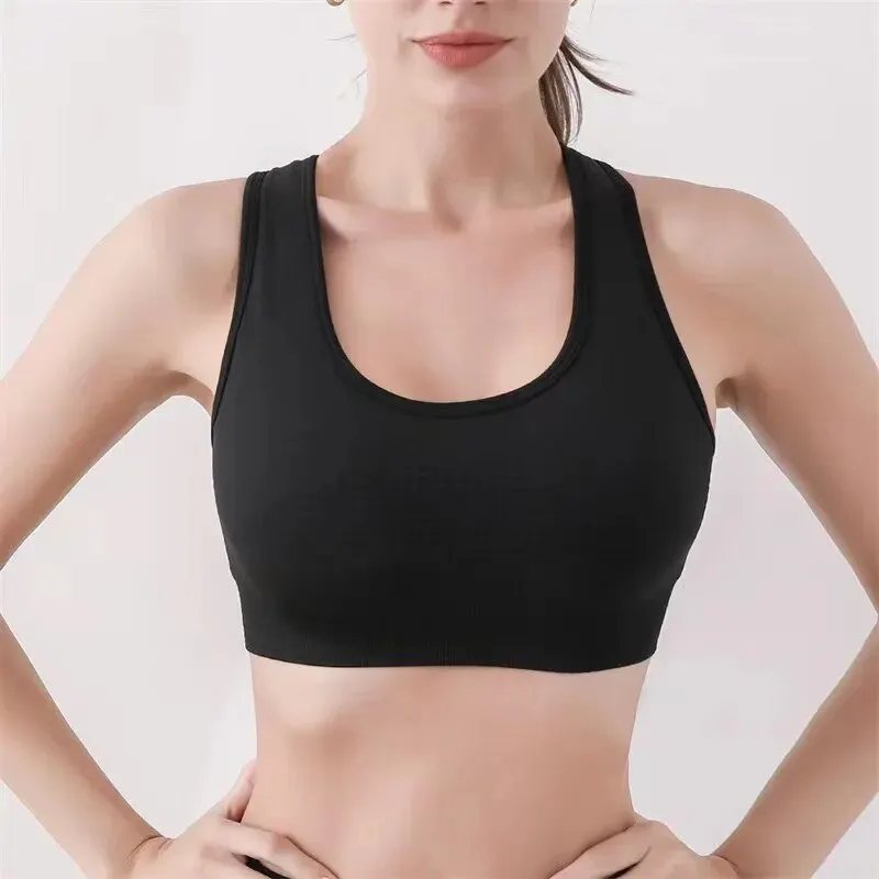 Seamless Yoga Workout for Women Gym Suits Crop Tank High Waist Shorts Bra for Women Outfits Fitness Running