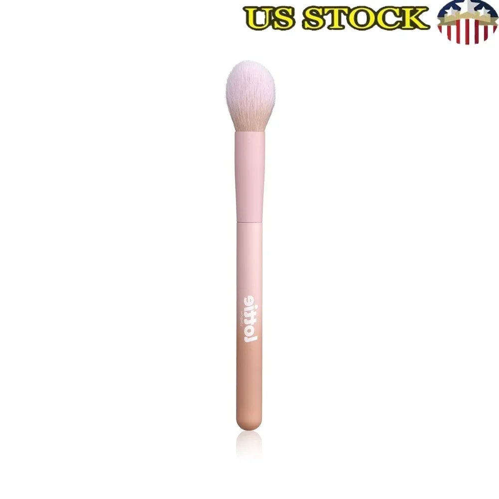 

Tapered Highlighter Makeup Brush 100% Vegan Cruelty Free Soft Synthetic Bristles Face Brush Precise Highlighting and Powdering