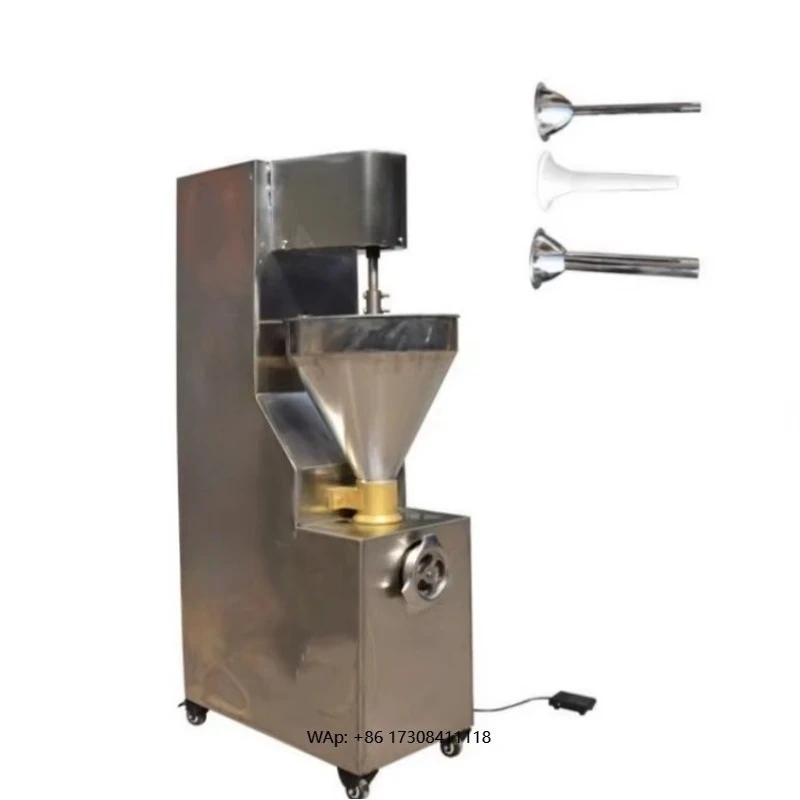 

New electric stainless steel filling machine for sausage making