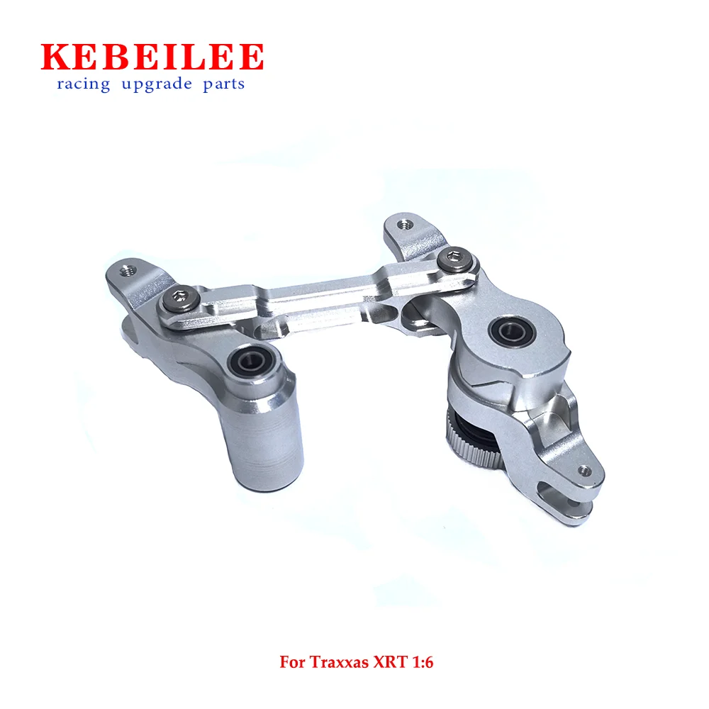 

KEBEILEE CNC Aluminum7075 Servo Steering Bell Crank Assembly For TRAXXAS XRT 1/6