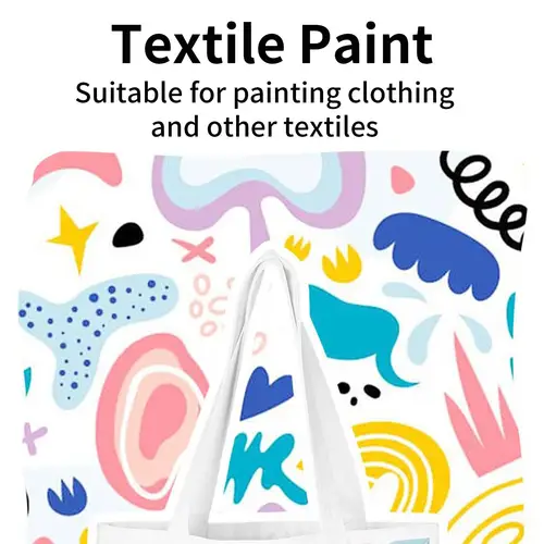 Imagen 2 del producto Kit de bolígrafos de pintura con velas, decoración de tela, aficionados creativos, actividades artesanales, jarrones de vidrio, ropa, camisetas, proyecto de arte, 24 Uds.