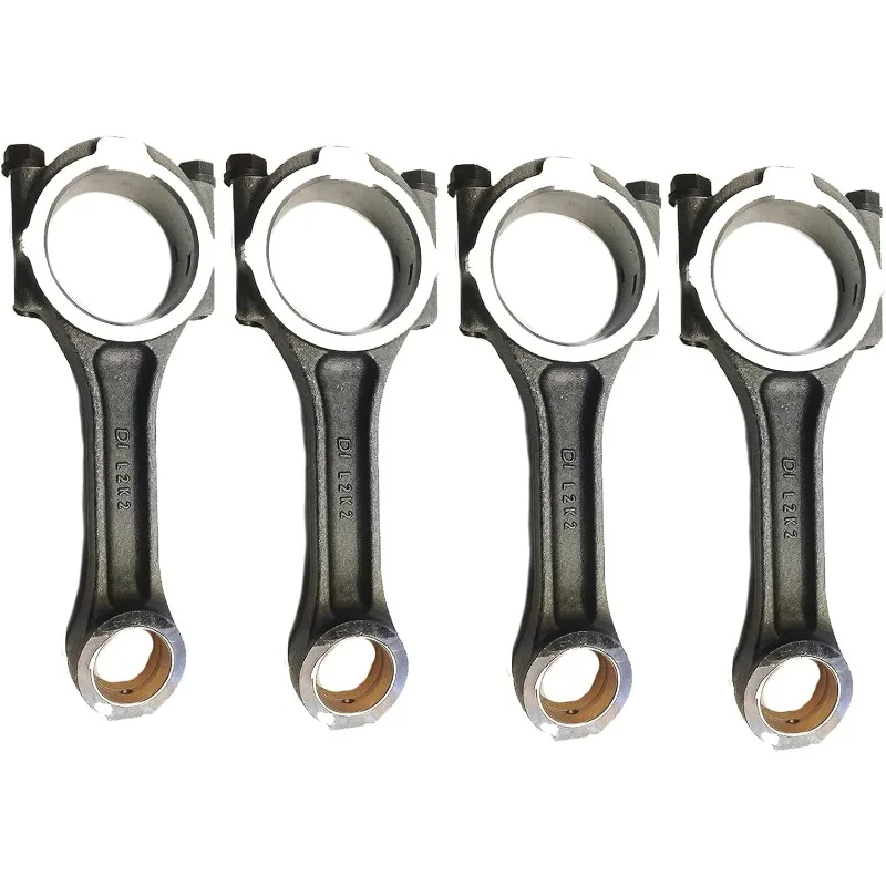 

4X DE08 Connecting Rod 65.02401-6161 65.024016161 for Doosan for Daewoo DB58 DH220 DH220-7 Excavator Engine