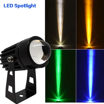 9W 12W LED Wall Spotlight For Outdoor Indoor landscape Lighting 110V 220V Red Green Blue RGB Wall light IP66 Waterproof one beam