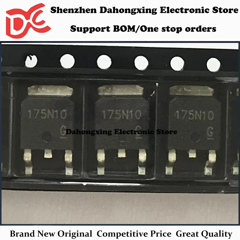 

New Original 10Pcs 175N10 RSD175N10 TO-252 17.5A 100V Field-effect Transistor Electronic Components Great Quality