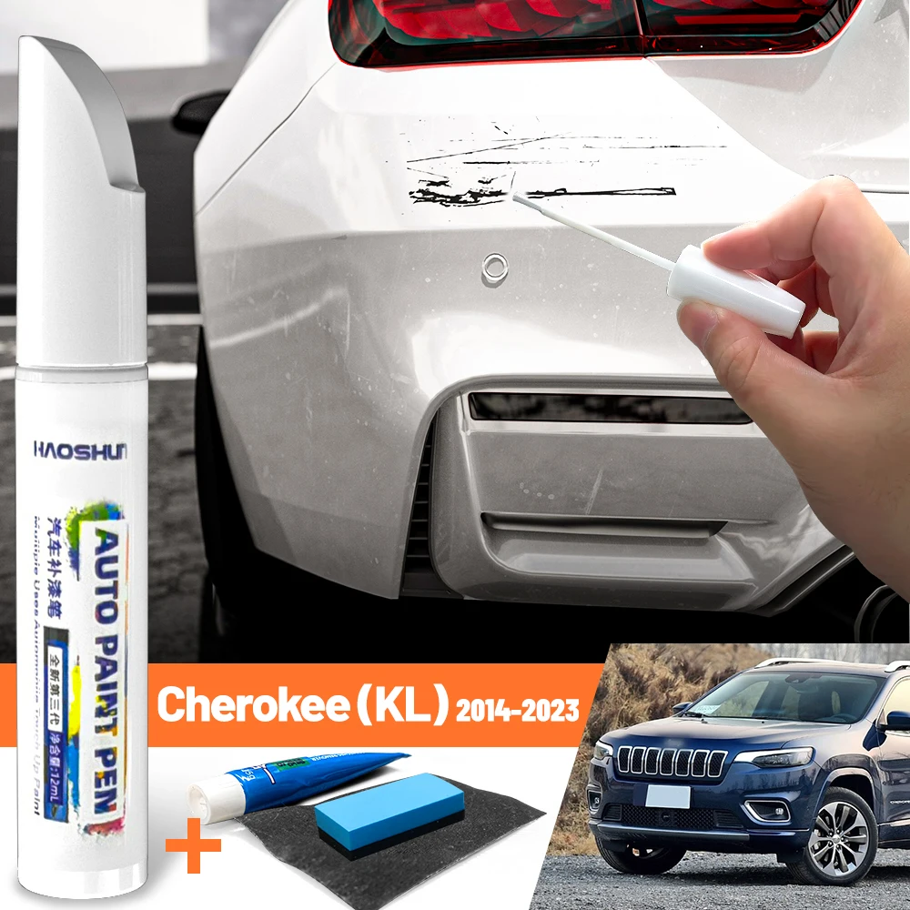 Car Paint Pen Paint Care Scratch Repair Wax Painting Scratch Remover For Jeep Cherokee KL 2014-2023 2018 2019 2020 2021 2022