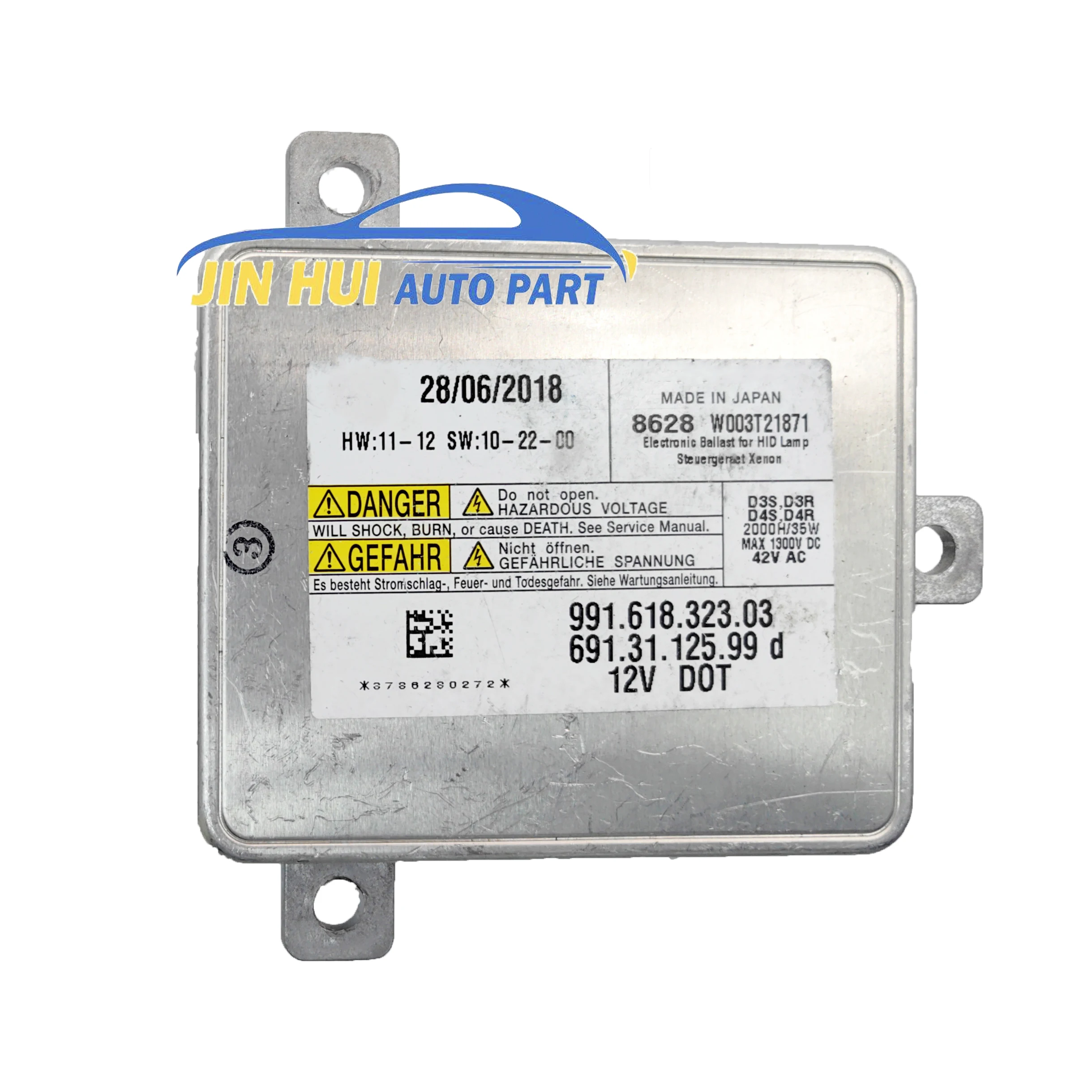 

Электронный блок управления ксеноновыми фарами D3S 991.618.323.03 W003T21871 для Porsche 911 991 GT3