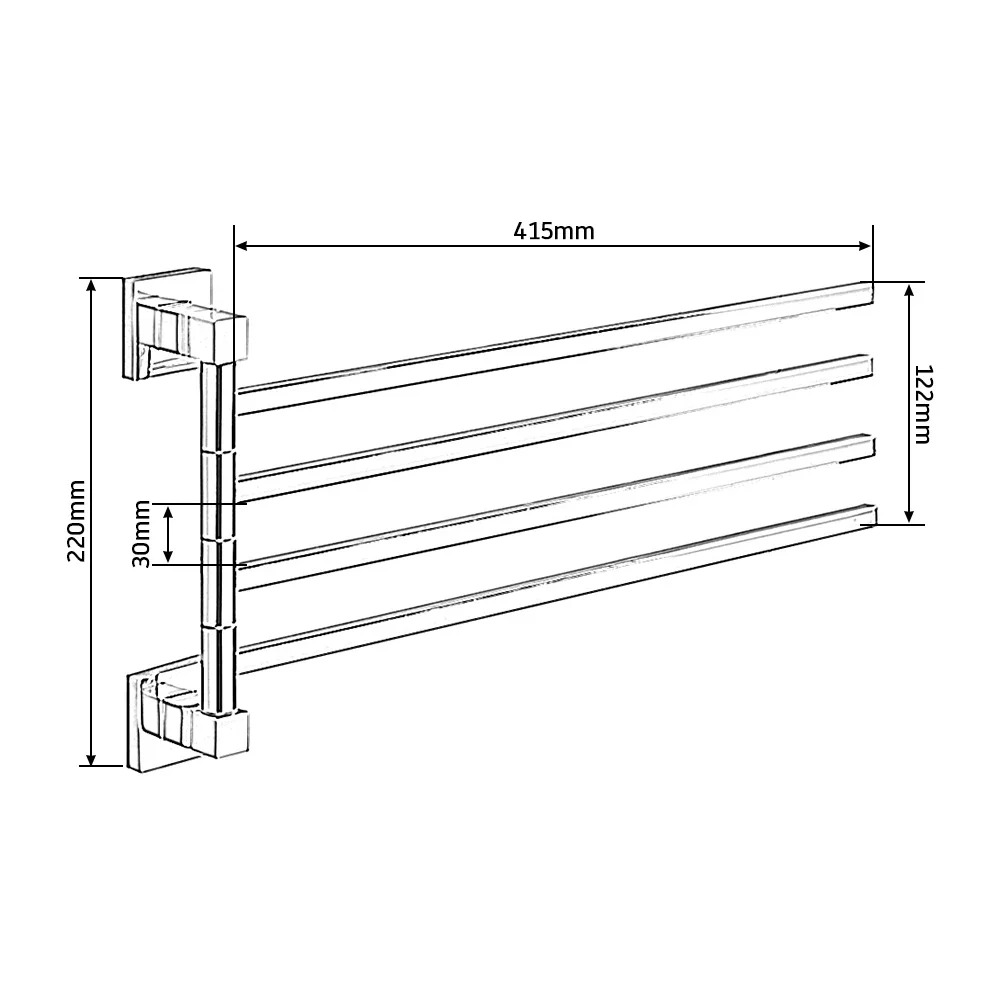 Thumbnail 3 - #66 Ranked Bathroom Towel Bars Picks in 2026