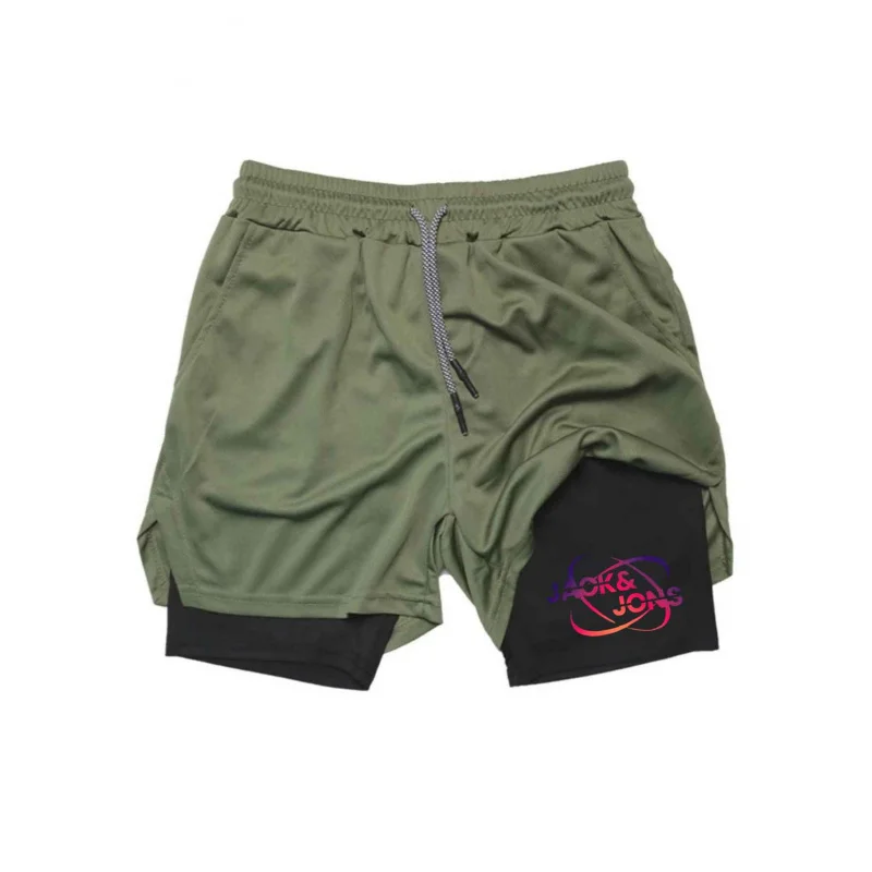 

Стильные мужские шорты для тренировок и бега, дышащие спортивные шорты для зала, летние повседневные шорты с карманами