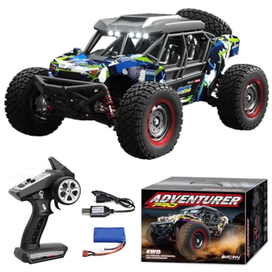 

1/16 Brushless Fast RC Desert Car for Adults Top Speed 37mph Electric Off-Road RC Monster Trucks 4X4 Remote Control High Speed
