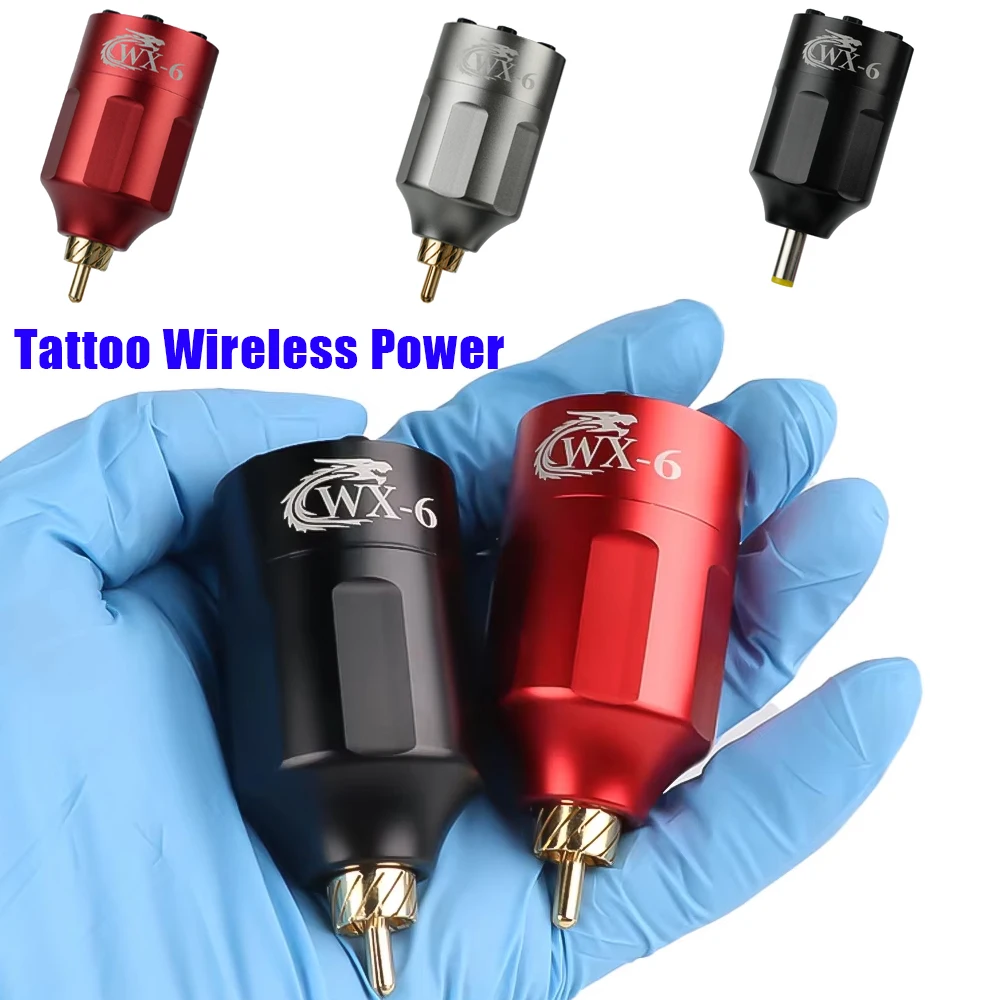 

Беспроводная моторизованная тату-машинка Power Bank с прямым приводом и портативной батареей 1300 мАч «все в одном» для татуировщиков