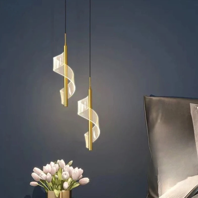Nordic Minimalist Pendant Lights Crafted for Lighting Aesthetics Luxury Hanging Lamps for Bedroom Dining&Living Room Decor