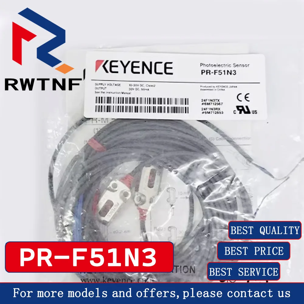 

Brand New Genuine PR-F51N3 KEYENCE photoelectric switch sensor