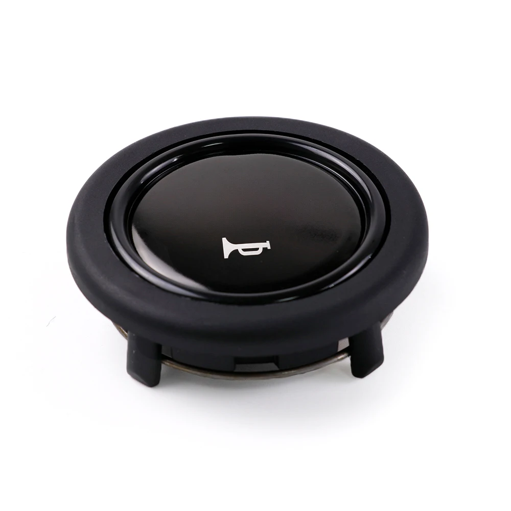 BLACK EDITION Style High Performance Sport Steering Wheel Horn Button Fit for MOMO OMP NRG SPARCO VERTEX