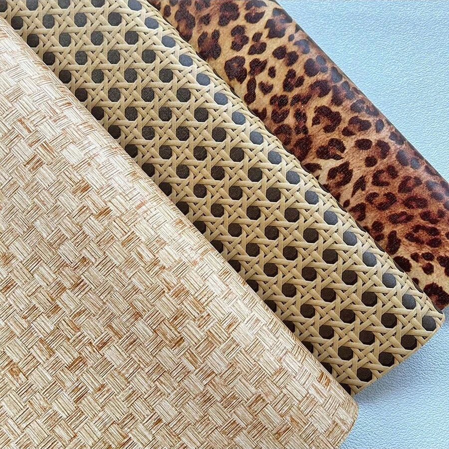 45cm Width Leopard Pattern Removable Decor Contact Paper Self Adhesive Waterproof Thick Wallpaper Stickers for Home Decoration