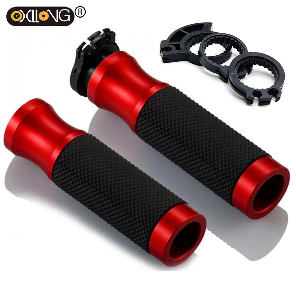 7/8'' 22MM CNC handle bar grips Motorbike handlebar grips For Suzuki GSX1400 GSX250R GSX600F GSX650F GSX750F GSXR1000 GSXR1100