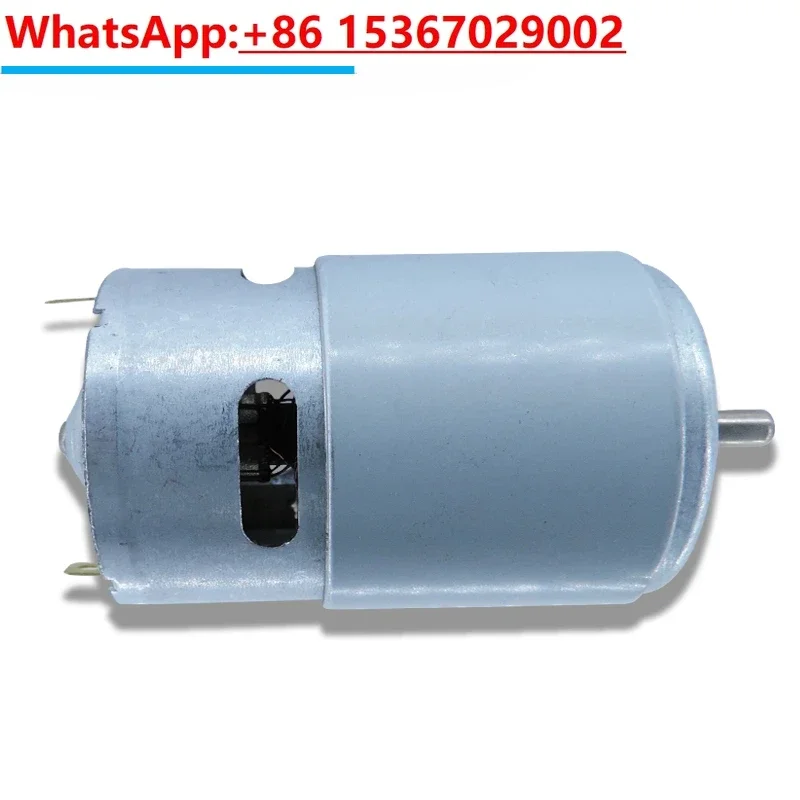 ASLONG RS775 DC motor, high-speed motor, 5mm shaft diameter, 24V high torque motor