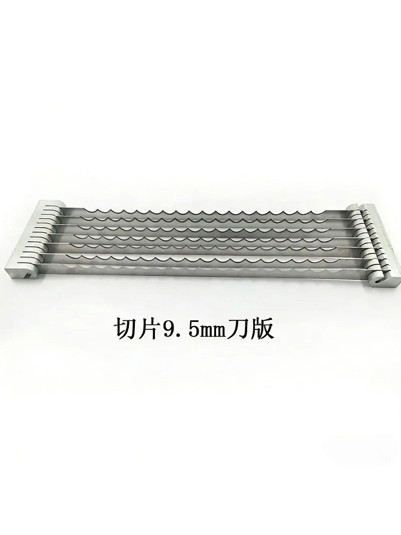 Commercial manual fruit slicer accessories, tomato slicer flat knife/wave knife