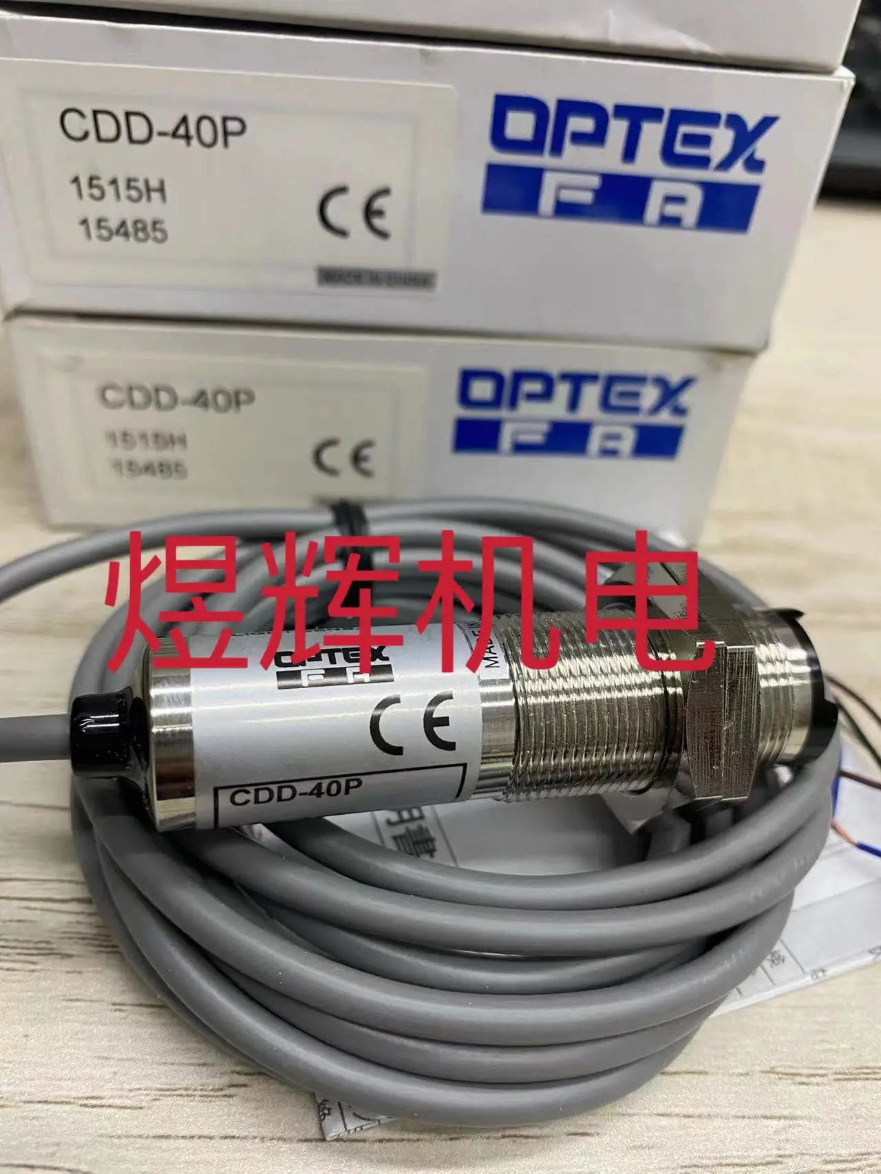 OPTEX, Diffuse Reflection Photoelectric Sensor CDD-40N CDD-40P Original Genuine