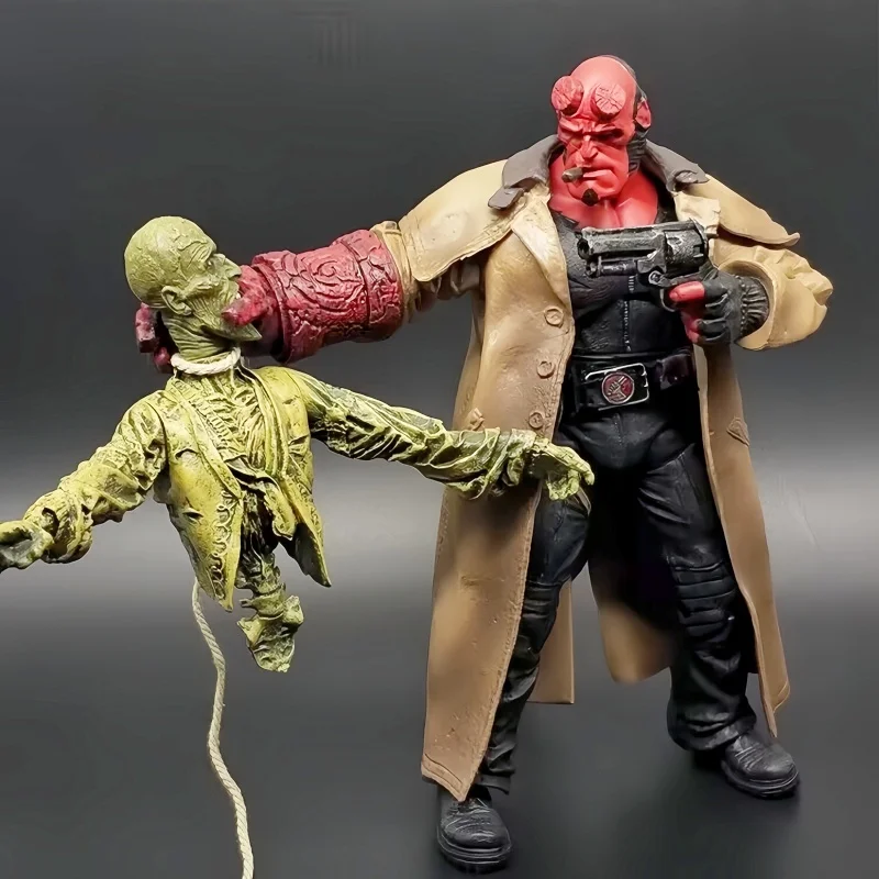 

New 2024 Hellboy Action Figure Assemble Model In Stock Collection Model Toys Decoration Statue Model Toys For Kids Gifts