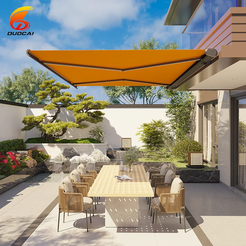 

Folding Sunshade, Telescopic Folding Sunshade, Motorized All-box Motor, Electric Outdoor Telescopic Sunshade