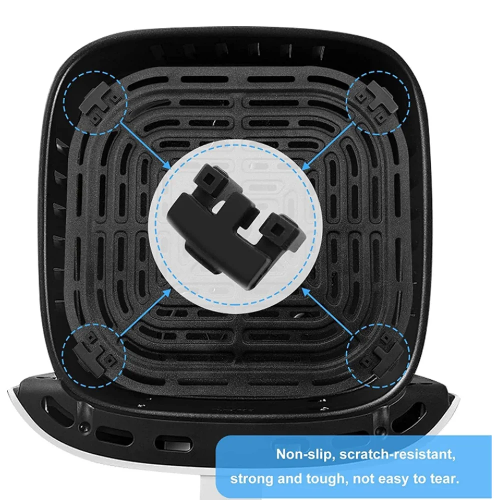 Custodia in Silicone proteggi il tuo investimento nella friggitrice ad aria con 4 piedini in gomma di ricambio compatibili con il vortice istantaneo