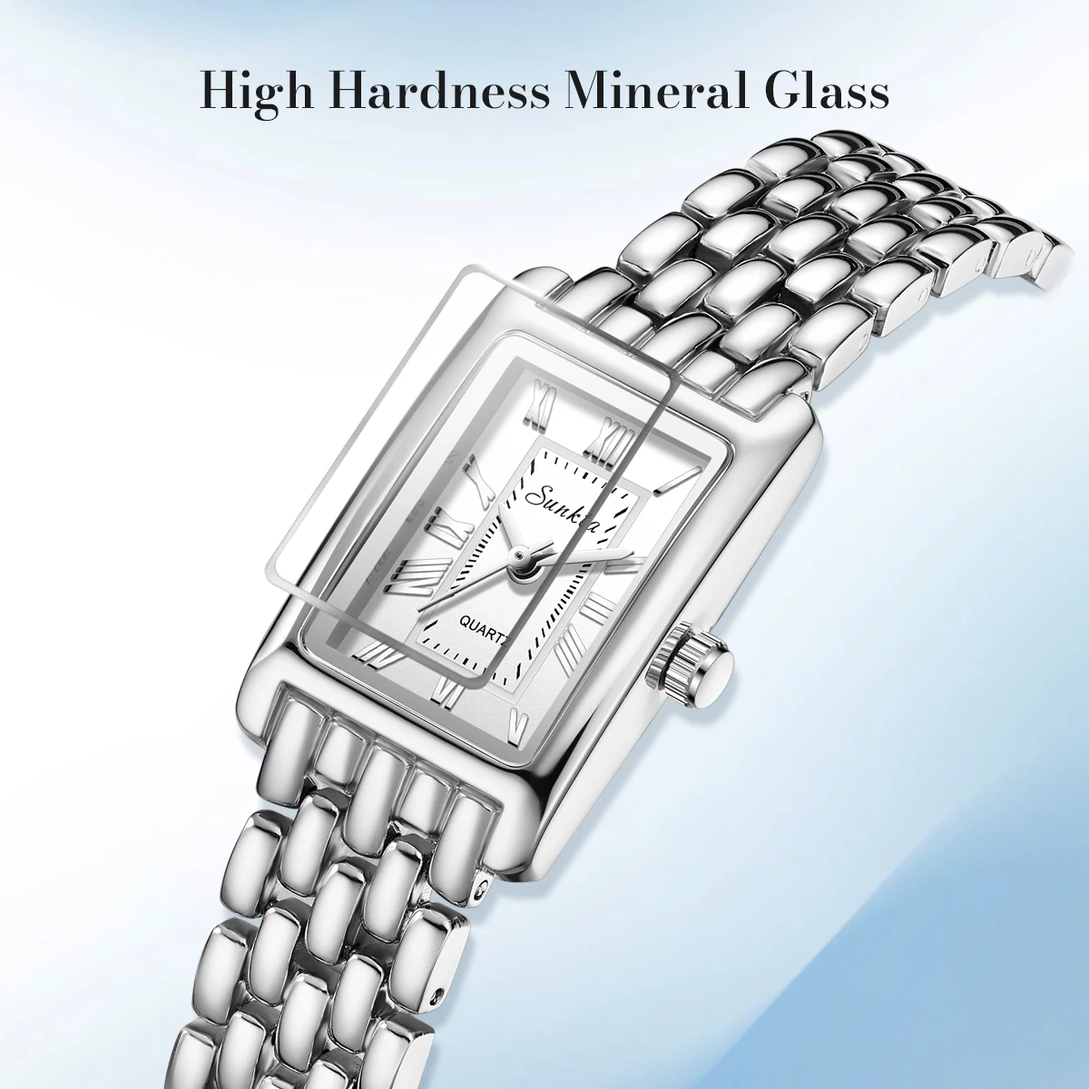 SUNKTA ultra-thin women watch 2026 Elegant Watch for Women Fashion Casual Quartz women's watches waterproof vintage Ladies Watch