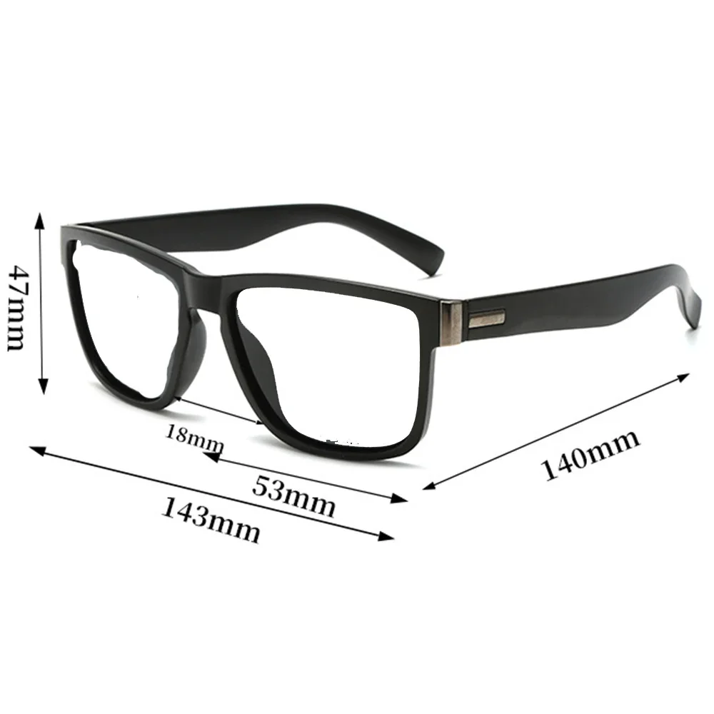 Hand Made Frame Square Oversized Frame Men Women Fashion Photochromic Gray Reading Glasses +0.75 To +4