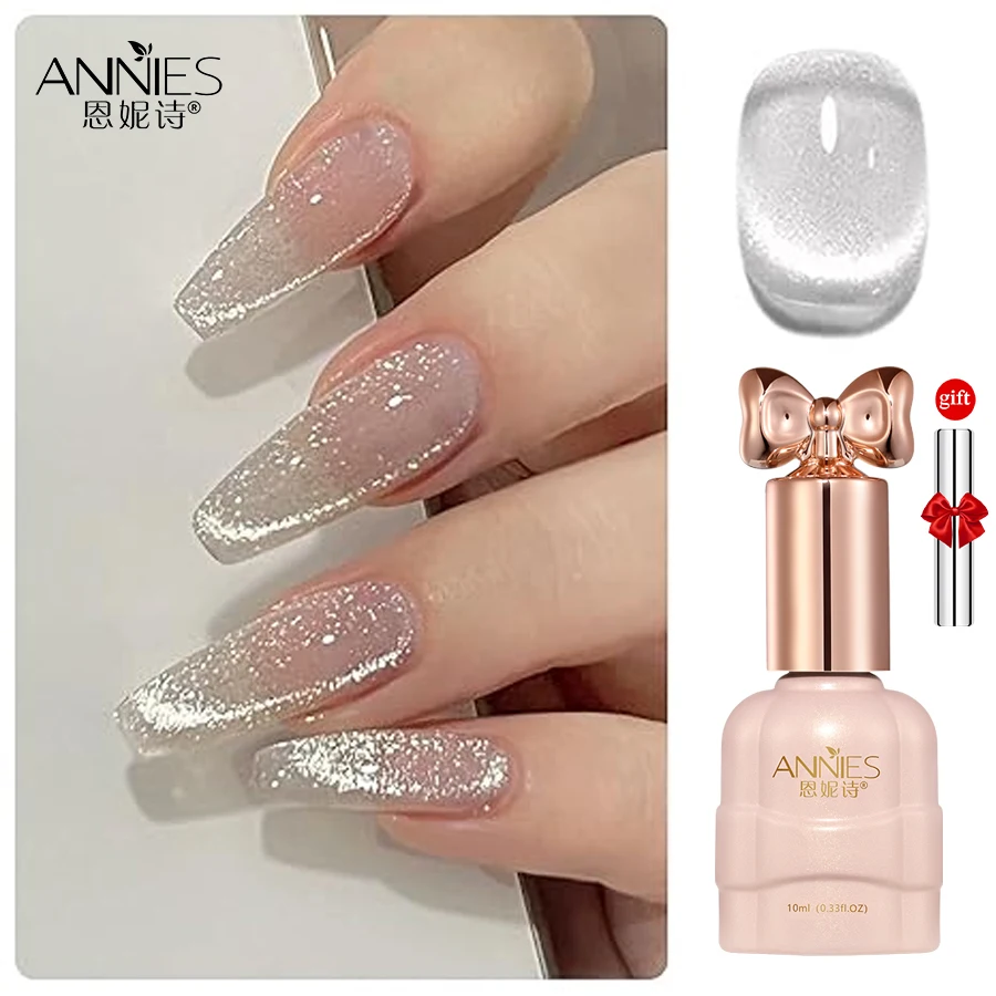 1 יחידה ג'ל פוליש עין חתול עם מגנט 15 מיליליטר הולוגרפי גליטר ברק צבע ג'לי מגנטי פוליש סלון ביתי