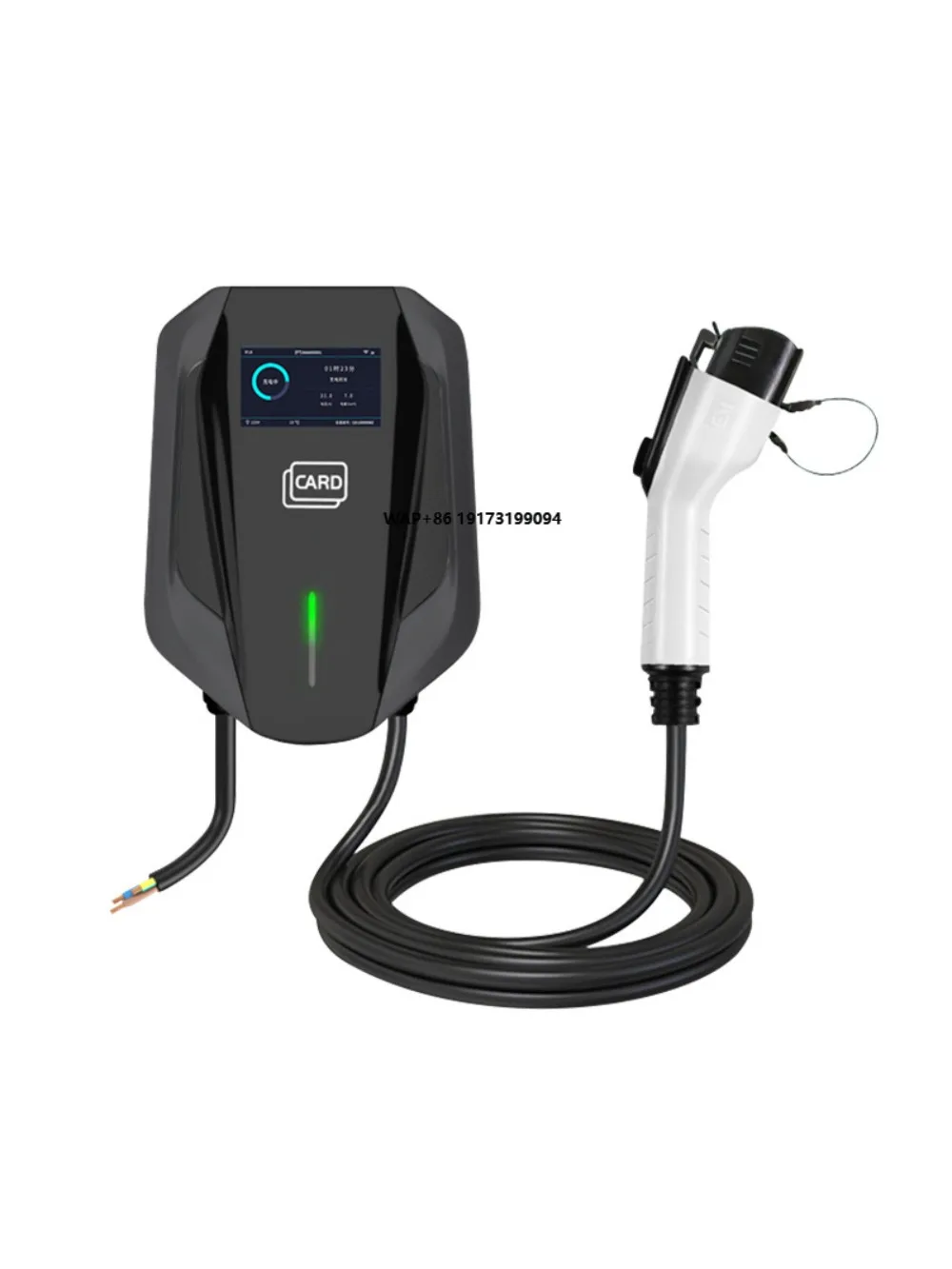 

7KW AC Level 2 Wall Mounted EV Charger Type1/SAE J1772 with 5m Cable, WiFi & IP67 Waterproof, UL ETL FCC ROHS Certified