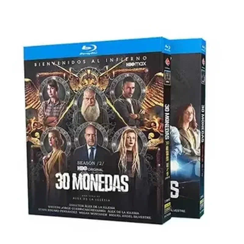 

BD Blu-ray High Definition Spanish Horror TV Series 30 Silver Coins Seasons 1–2 4-Disc Box