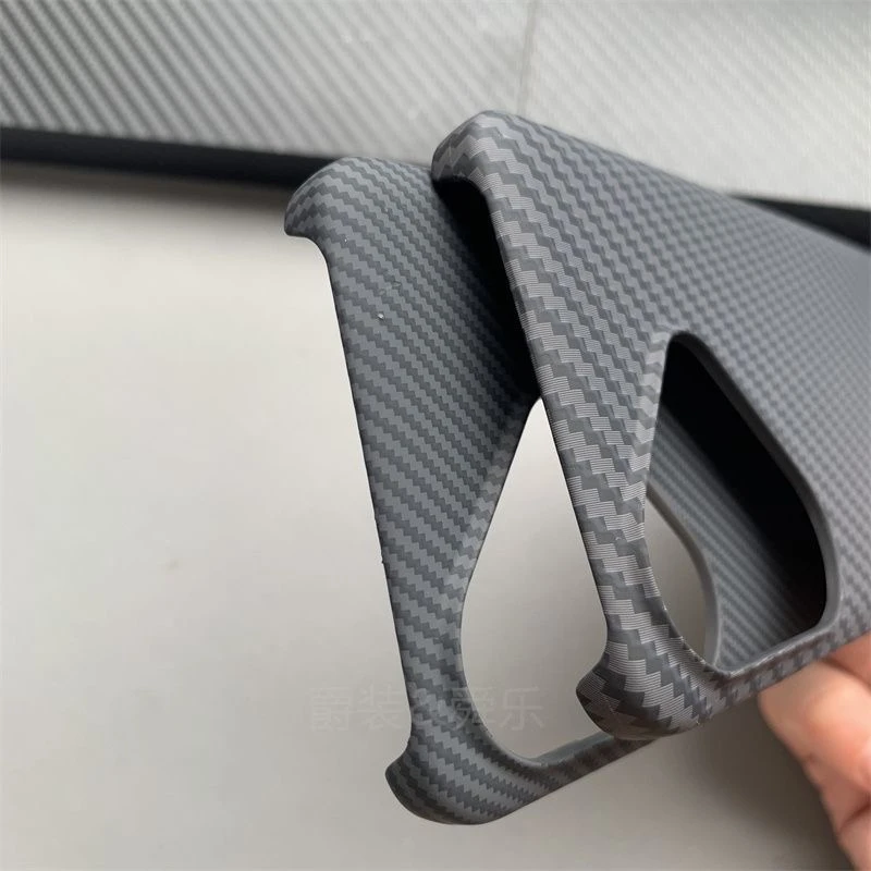 Case For Realme GT 6 6T GT Neo 6 SE 5G Matte Hard Carbon Fiber Texture Pattern Ultra Thin Cover Shell Bumper