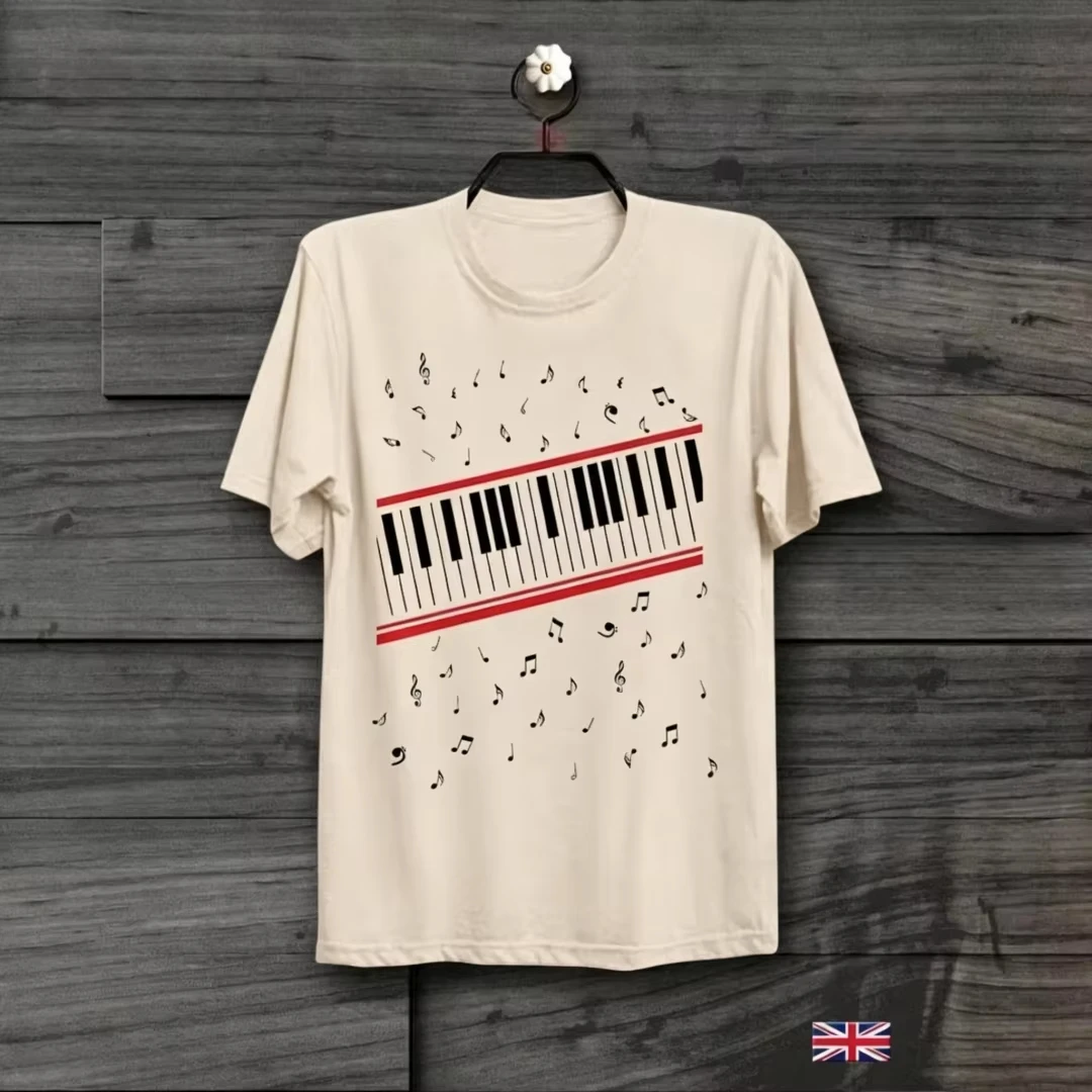 Men T Shirt Women Tee Boys Girls Top Adults Children Parent Child Cotton kid Tshirts Michael Jackson Beat It Piano MTV Videos