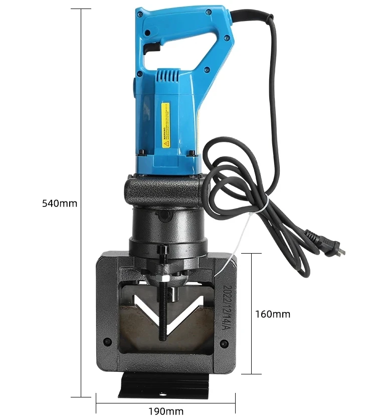 

JP-60 Hydraulic Hole Puncher Angle Iron Channel Machine Electric Circular Arc Cutting Machine Dry Hanging Punching Machine