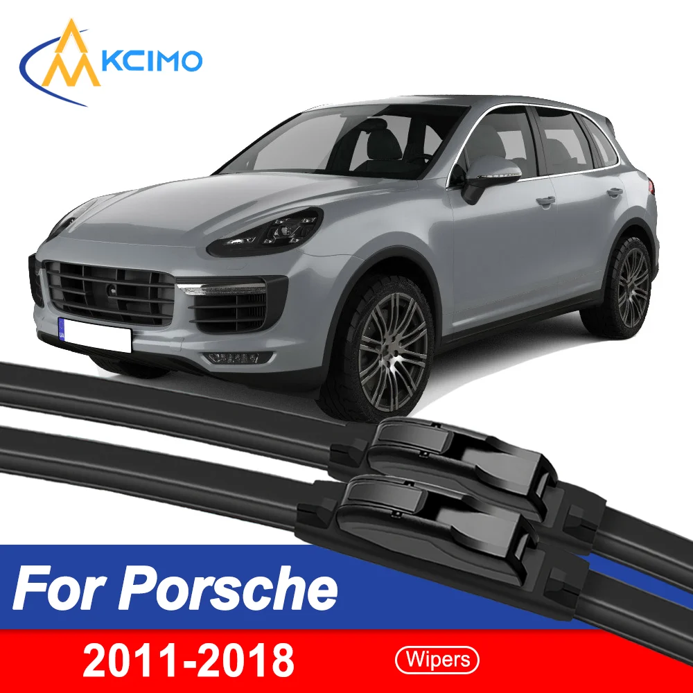 

Ultimate 2 Front Wiper Blades for Porsche Cayenne E2 92A 2011-2018 Ensures Clear Vision & Safe Driving in Rain Snow or Sun