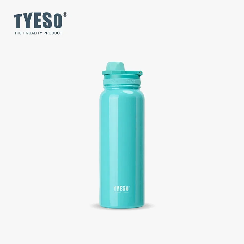TYESO Thermosfles Auto Geïsoleerde Fles Waterfles voor Buitensport Reizen Vacuümflessen RVS Thermokop