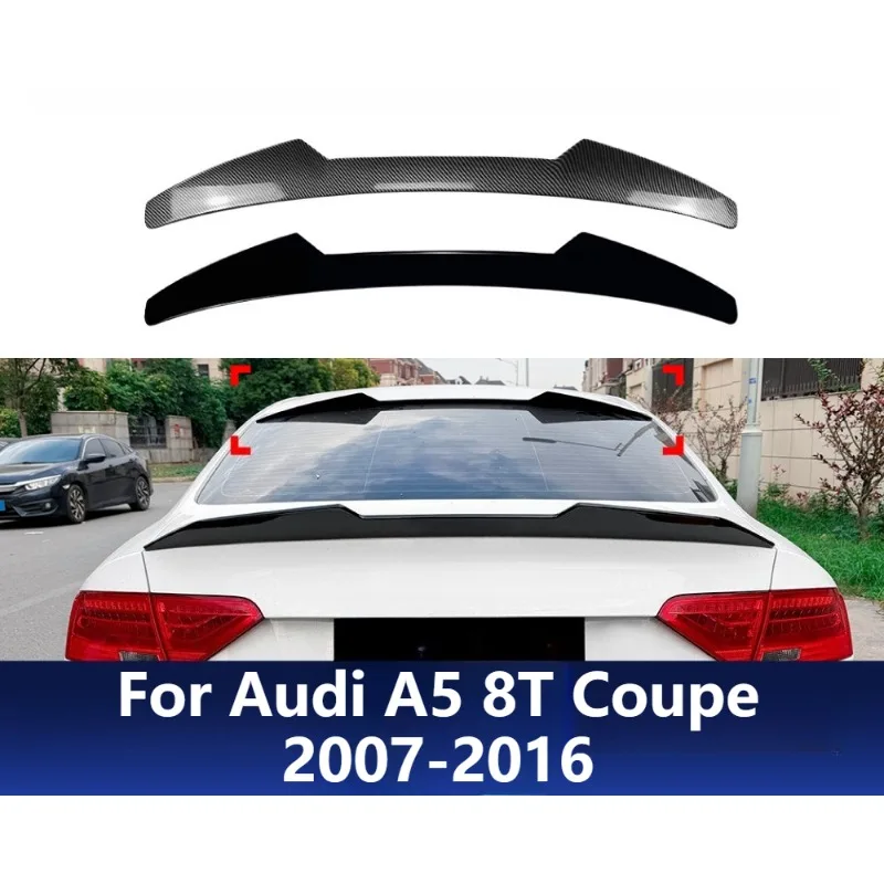 

For Audi A5 8T Coupe 2007-2016 2 Door Coupe Rear Roof Spoiler Tail Wing Cross Border Exterior Upgrade Modification Accessories