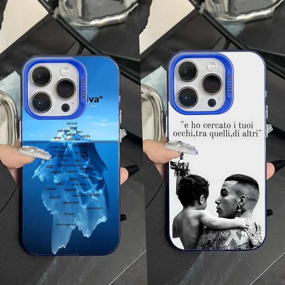 

Rapper Shiva Lettera a Draco Phone Case For iPhone 16,15,14,13,12,11,Pro,Max,Plus,Mini,XS,SE Anti Fall Blue Matte Hard Bumper