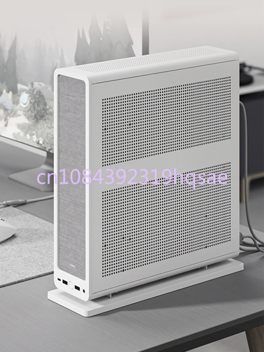 Fractal Craft Chassis Ridge Mini Breathable Black Stand-down Compact Mini White NAS Desktop Computer