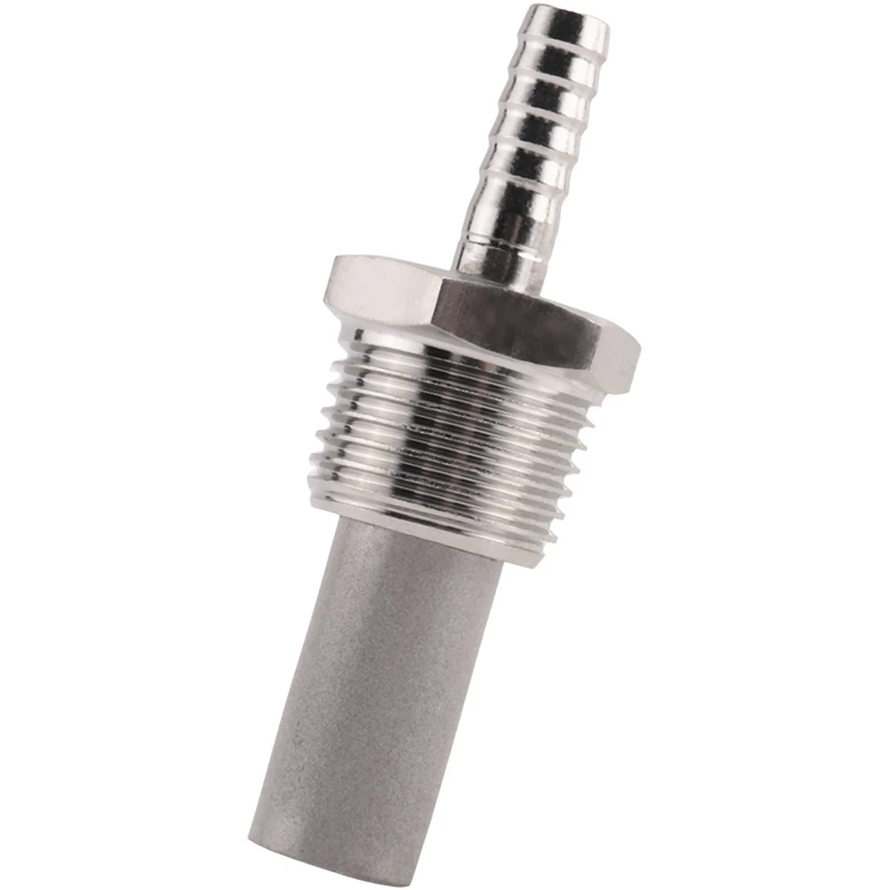 Pietra di aerazione della pietra di diffusione dell'ossigenazione in linea della produzione di birra domestica 1/2 Npt pietra di carbonatazione